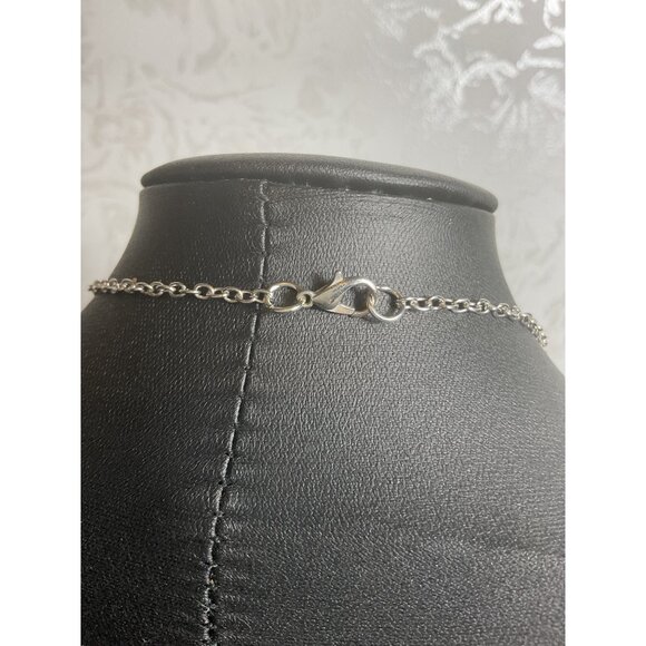 Golden Snitch Wing Pendant Necklace Silver Chain - Picture 5 of 5